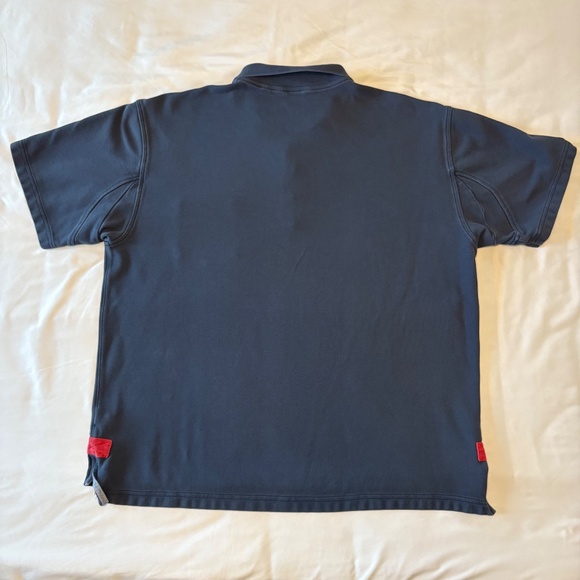 Orvis‎ Polo Shirt Men’s XL Pique 100% Cotton Golf Short Sleeve American Flag USA - Picture 10 of 11